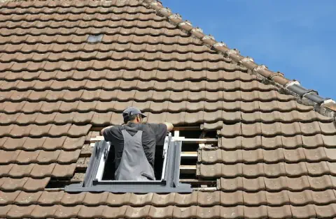 Pose de velux - Merpins